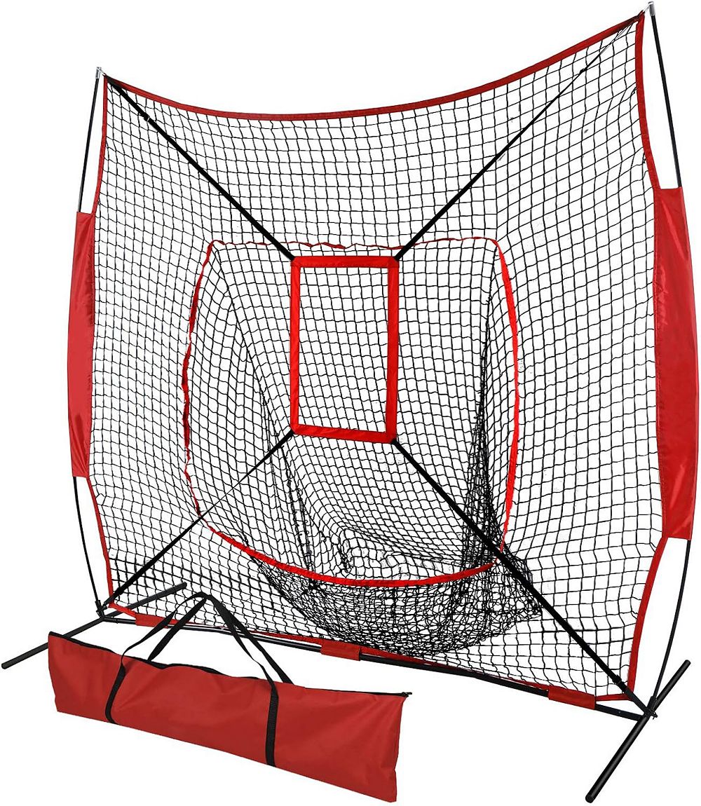 Сетка для тренировок AOLIGEIJS Baseball Softball Hitting and Pitching 7 x 7 In