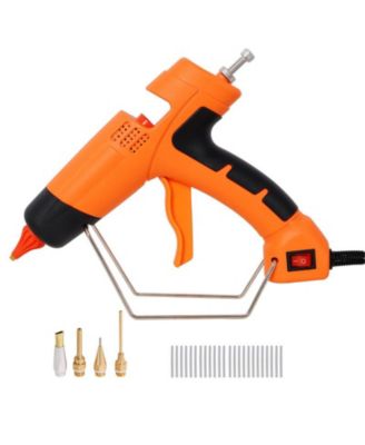 YOBTOP DIY Craft Tools - 150W Hot Glue Gun, Professional DIY Craft Repair Thermo Tool, 4 Replacement Nozzles, 24Pcs Highly Viscous Glue Sticks