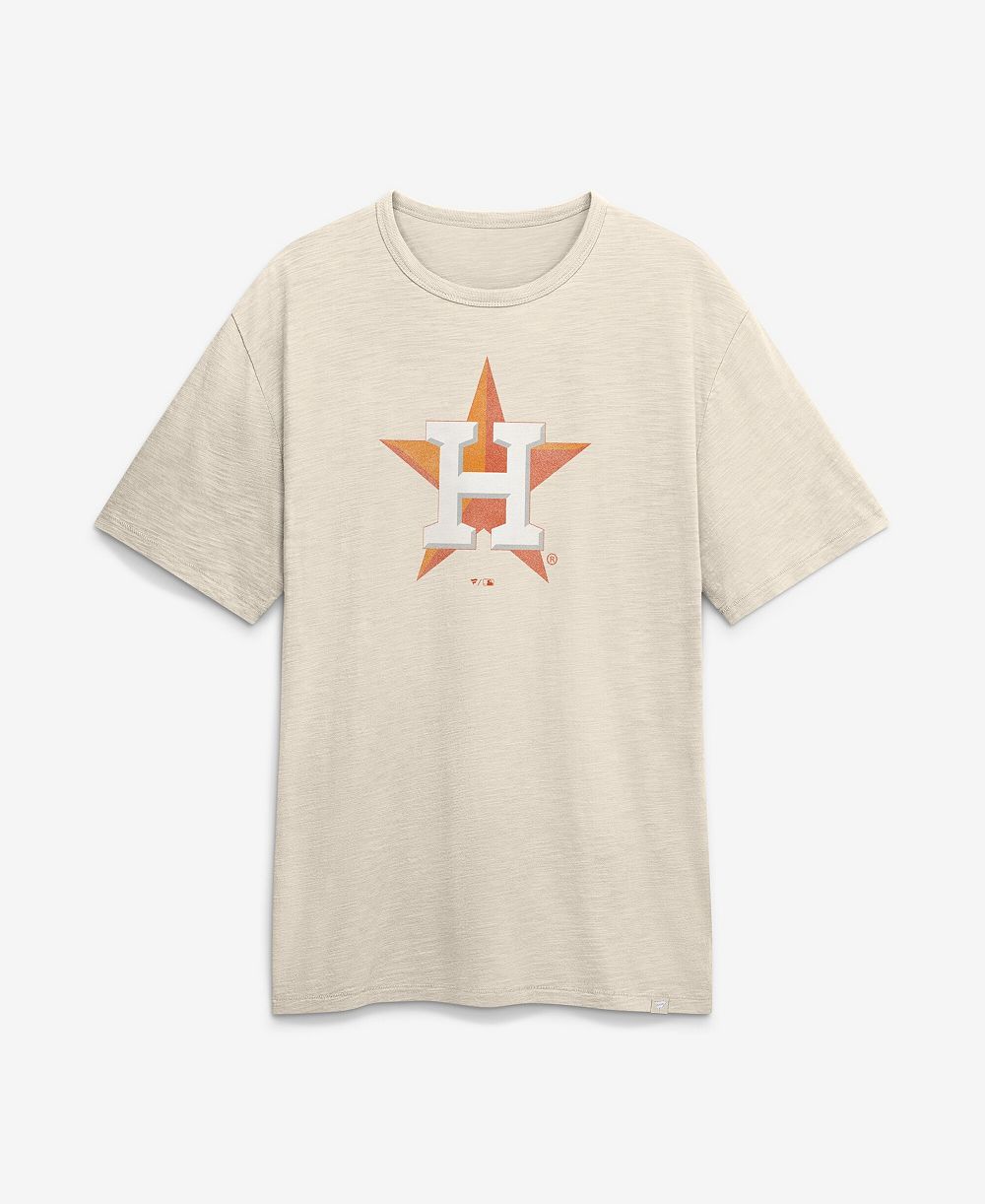Мужская футболка Fanatics Houston Astros Stadium Slub Cream