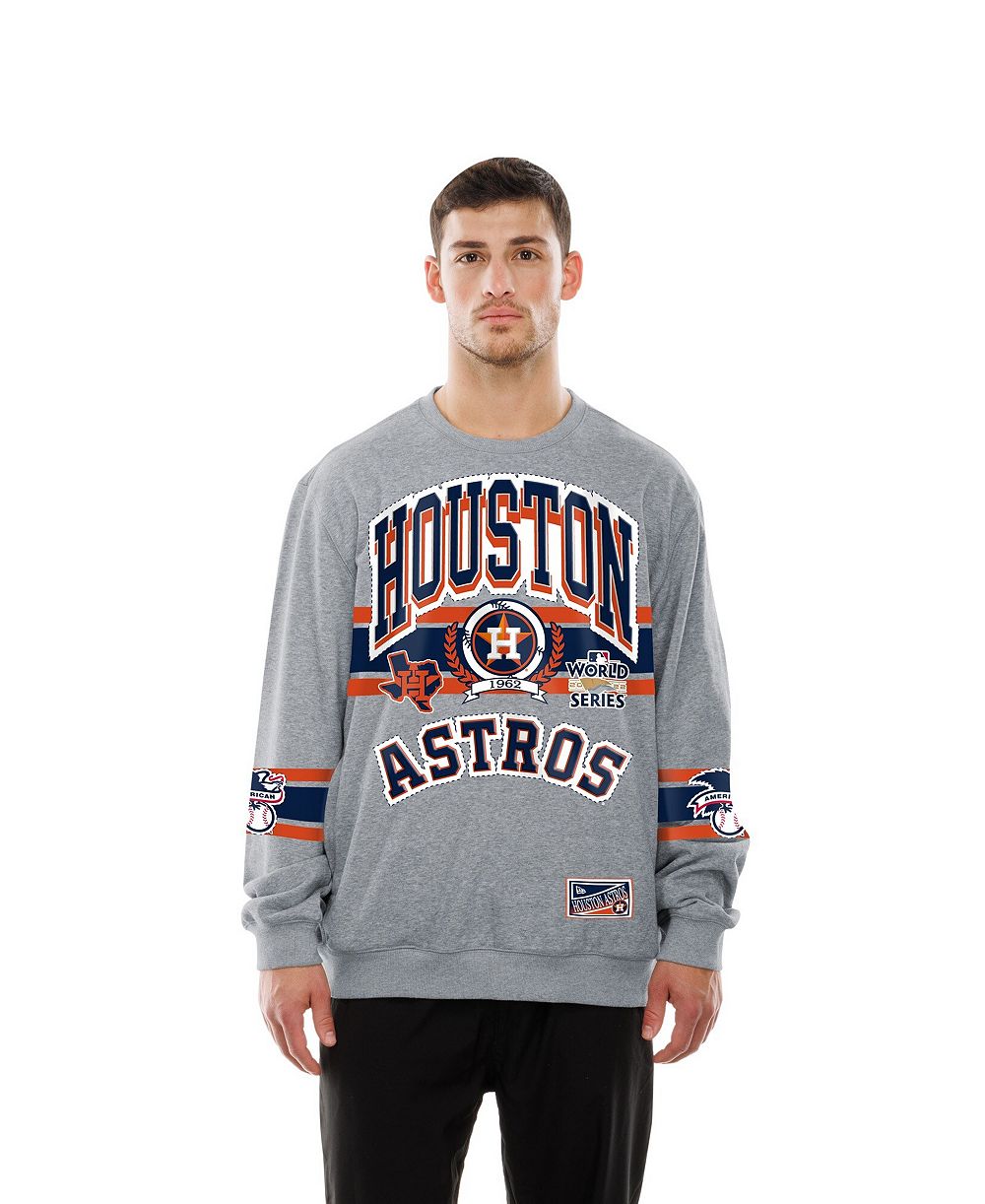Мужское свитшот New Era Houston Astros Sport Classics, серый