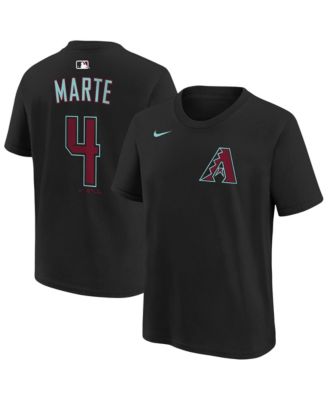 Nike футболка Ketel Marte Black Arizona Diamondbacks для мальчиков и девочек