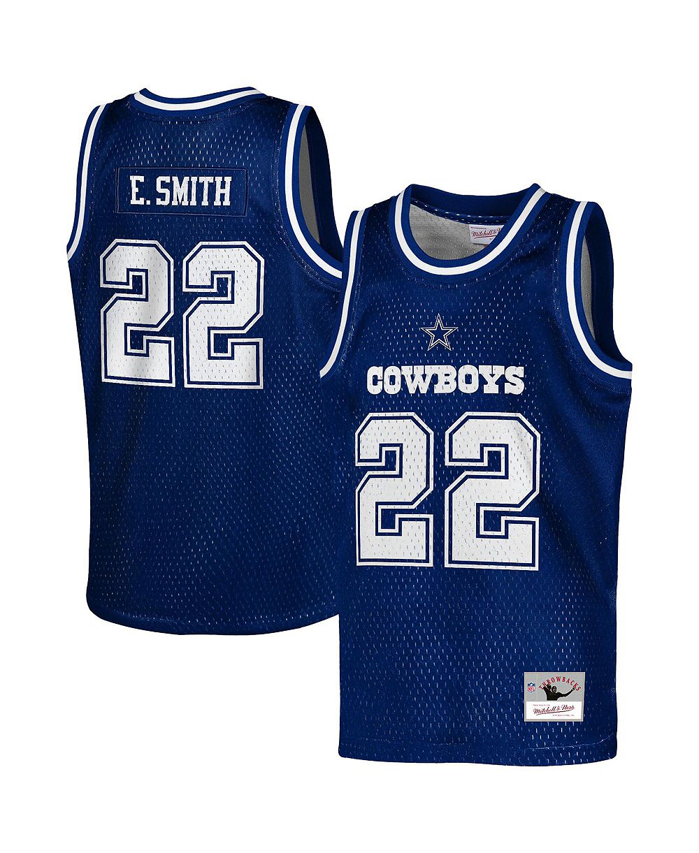 Баскетбольная джерси Mitchell & Ness Emmitt Smith Dallas Cowboys