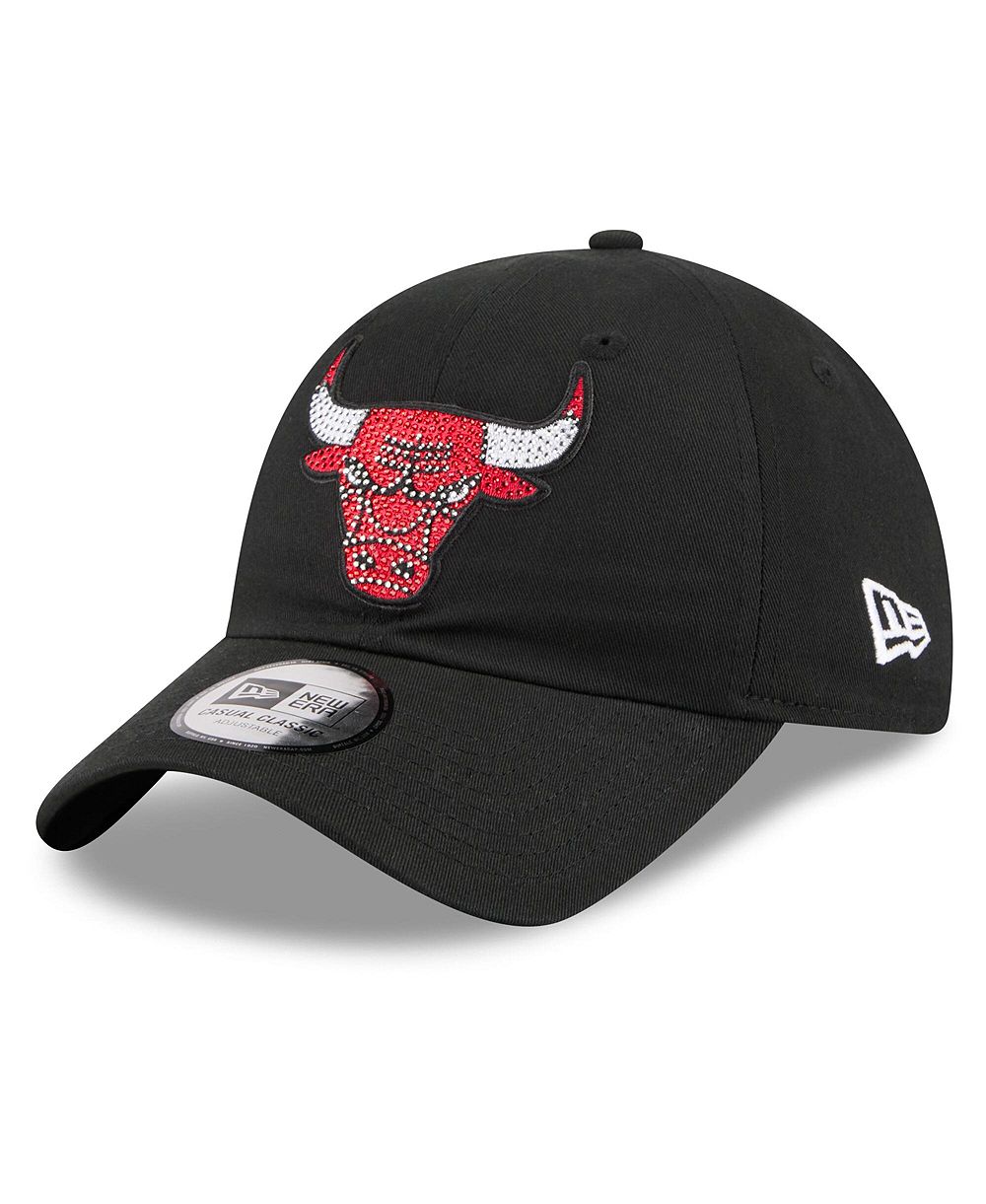 Мужская кепка New Era Black Chicago Bulls 2026 NBA Draft Casual Classic Adjustable