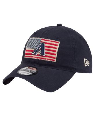 Мужская кепка New Era Arizona Diamondbacks Americana Flag 9TWENTY Adjustable Hat Navy