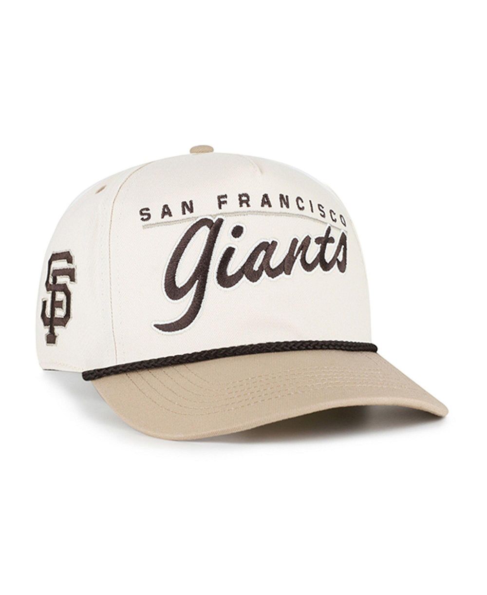 '47 Brand Men's Natural/Tan San Francisco Giants Neutral Terrain Hitch Rope Adjustable Hat