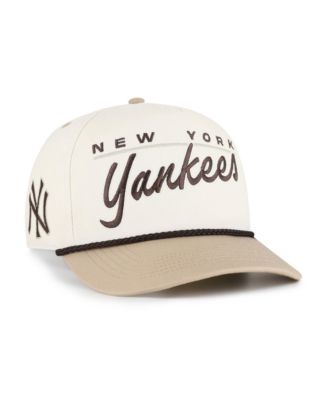 Мужская кепка '47 Brand Natural/Tan New York Yankees Neutral Terrain Hitch Rope Adjustable Hat