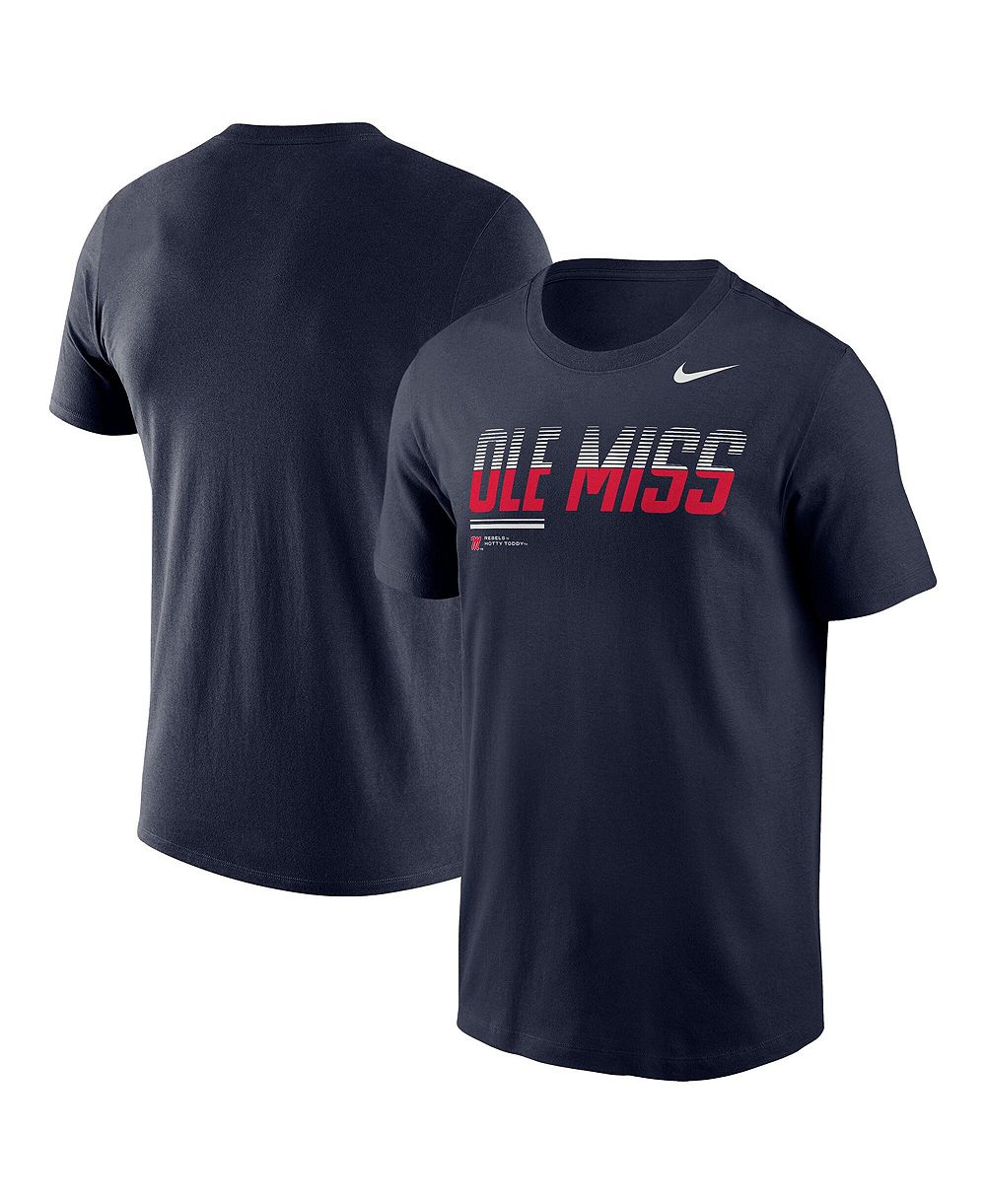 Nike Men's Navy Ole Miss Rebels 2026 Sideline Wordmark Legend Dri-FIT T-Shirt