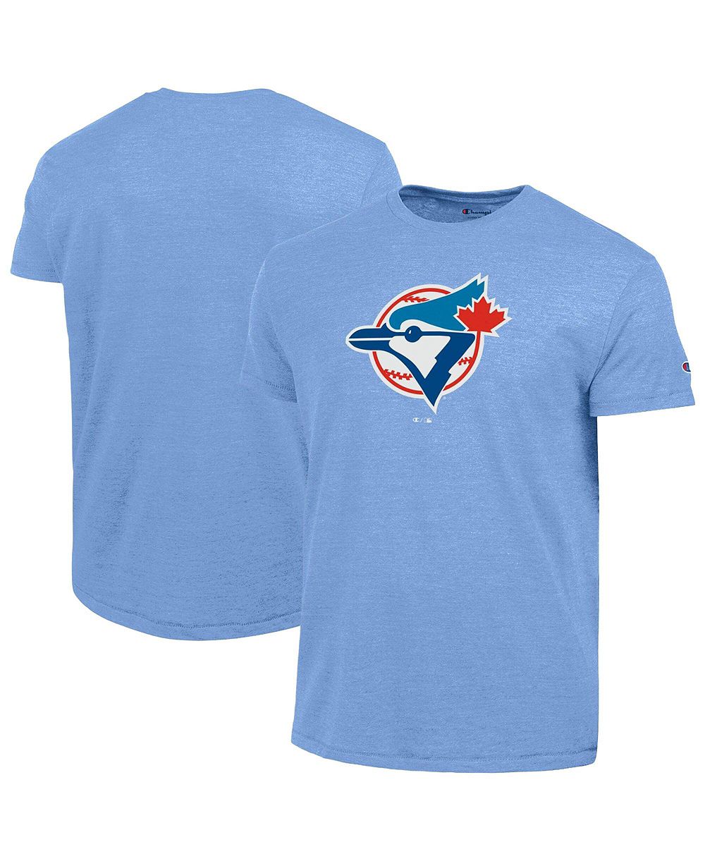 Мужская футболка Champion Toronto Blue Jays с логотипом Cooperstown, цвет powder blue