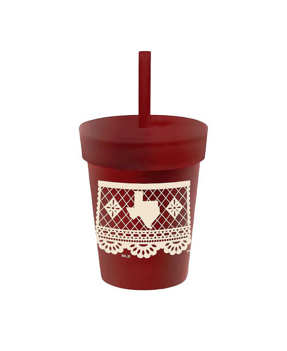 Wincraft Texas Rangers 2026 City Connect 8oz. Silicone Tumbler with Lid Straw