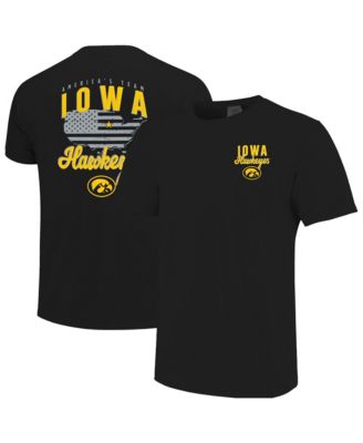 Мужская футболка Image One Black Iowa Hawkeyes America's Team