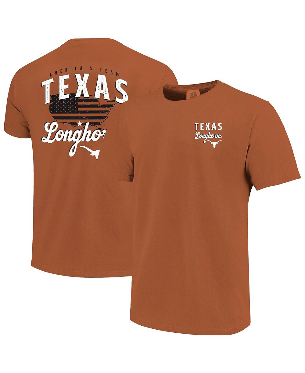 Мужская футболка Image One Texas Longhorns America's Team Orange