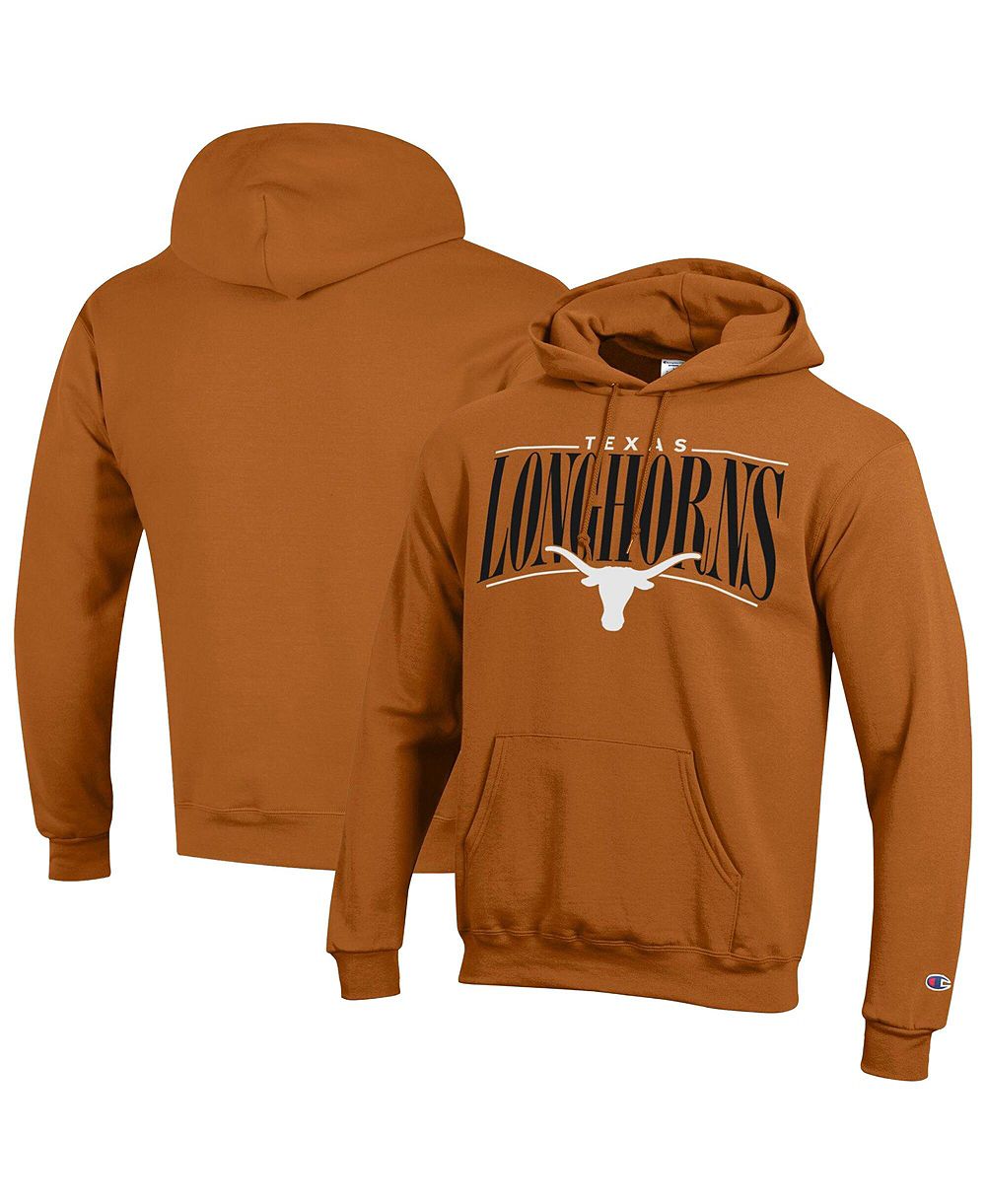 Мужское худи Champion Texas Longhorns Team Pride Powerblend оранжевого цвета