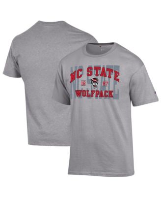 Champion Men's Heather Gray NC State Wolfpack Varsity T-Shirt