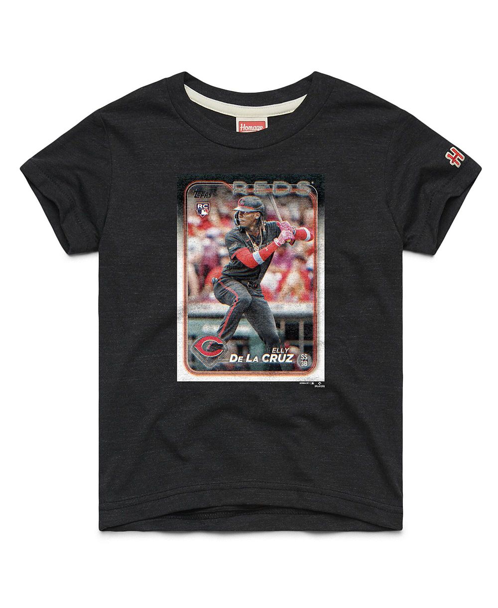 Футболка Homage, Elly De La Cruz Cincinnati Reds, для мальчиков и девоев