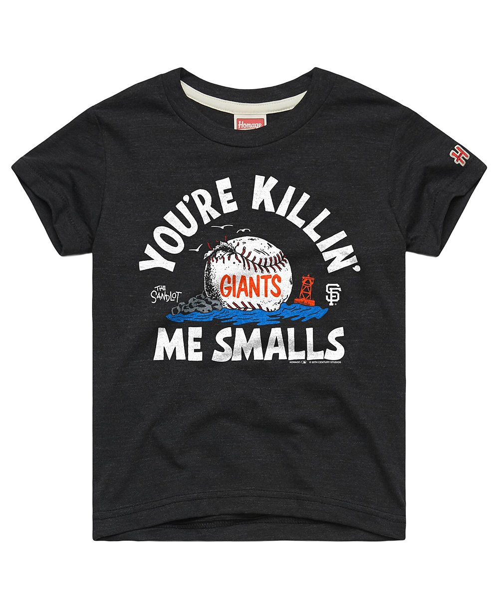 Детская футболка Homage Toddler Charcoal San Francisco Giants x The Sandlot Tri-Blend
