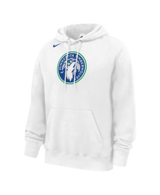 Nike Men's White Minnesota Timberwolves Club Fleece Hoodie