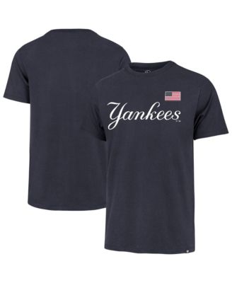 Мужская футболка '47 Brand Navy New York Yankees Heritage U.S. Flag