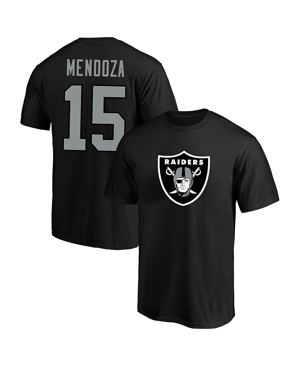Fanatics Мужской футболка Fernando Mendoza Las Vegas Raiders Big & Tall Black
