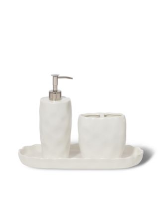Roselli Trading Company French Impressions 3-Piece Bath Accessory Set
