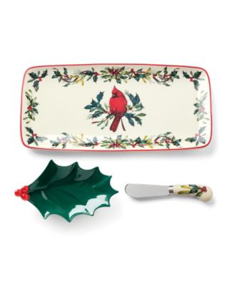 Набор поднос и лопатка Lenox Winter Greetings, 3 предмета