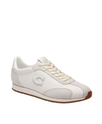 COACH Men's Flat Lace Up Sneakers