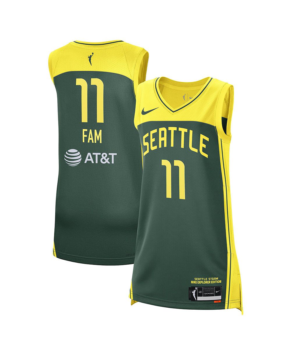 Джерси Nike Explorer Edition Victory для мужчин и женщин, Seattle Storm 2026 WNBA Draft Pick