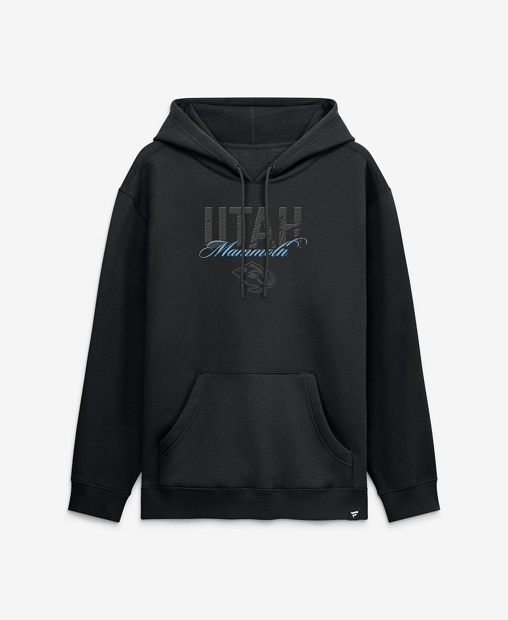 Худи Fanatics Men's Utah Mammoth Black Out