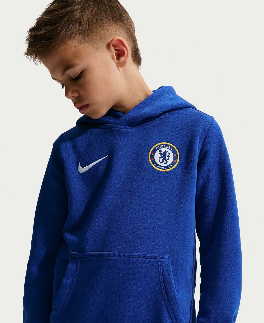 Детская толстовка Nike Chelsea Club Blue