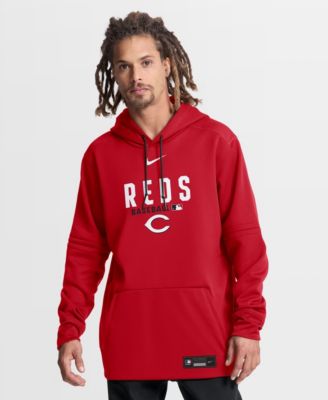 Nike Men's Red Cincinnati Reds Authentic Collection Therma-FIT Hoodie