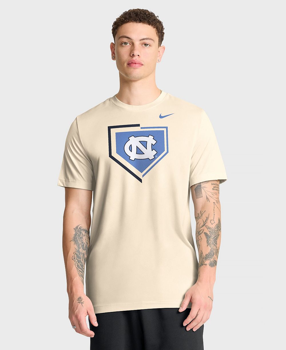 Nike Men's Natural North Carolina Tar Heels Primetime Baseball Icon Legend Dri-FIT T-Shirt