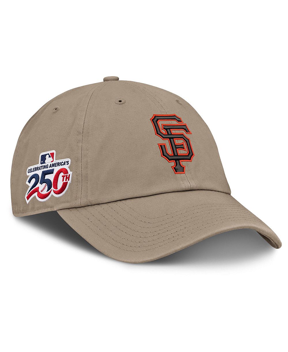 Мужская бейсболка Nike San Francisco Giants Khaki Adjustable