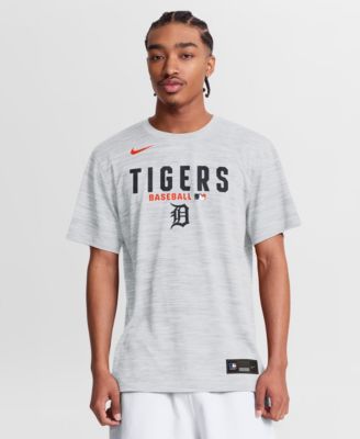 Мужская футболка Nike White Detroit Tigers Authentic Collection Velocity Dri-FIT