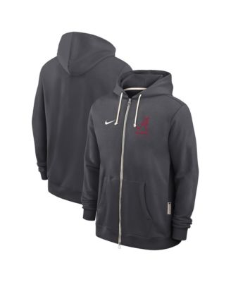 Nike Men's Anthracite Alabama Crimson Tide 2026 Sideline Standard Issue Dri-FIT Full-Zip Hoodie
