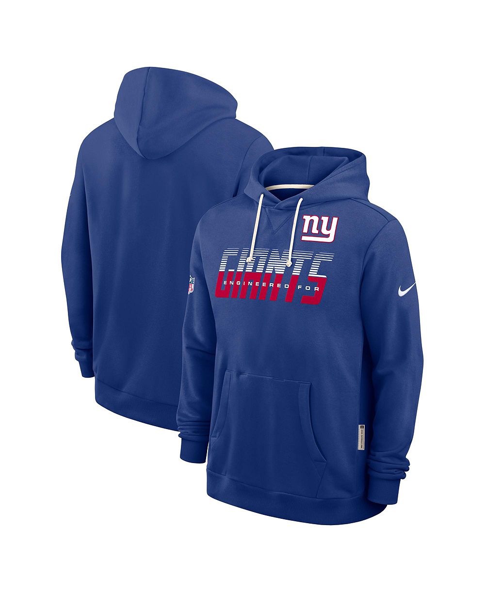 Мужская толстовка Nike Royal New York Giants Sideline Standard Issue Dri-FIT