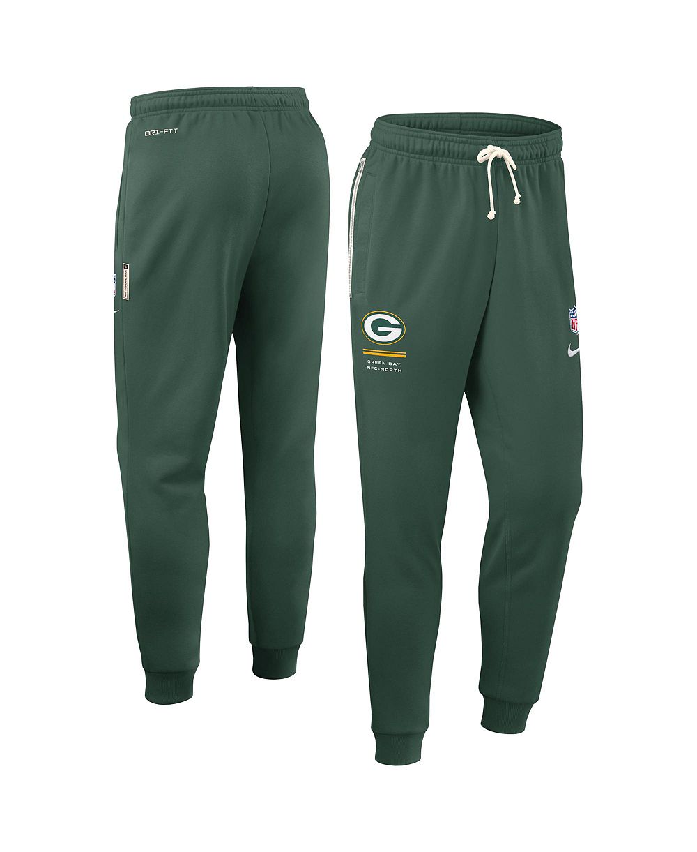 Nike Мужские зеленые брюки Green Bay Packers Sideline Standard Issue Dri-FIT Taper