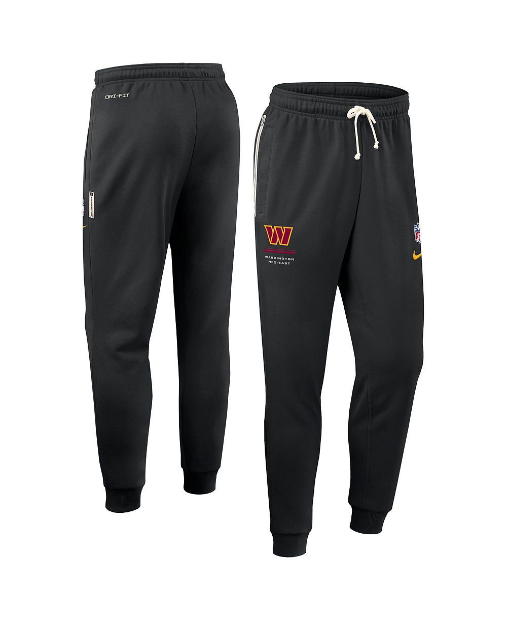 Брюки Nike Men's Black Washington Commanders Sideline Standard Issue Dri-FIT Taper