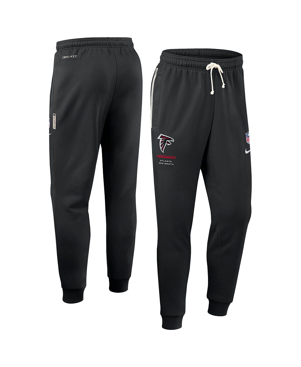 Nike Men's Black Atlanta Falcons Sideline Standard Issue Dri-FIT Taper Pants