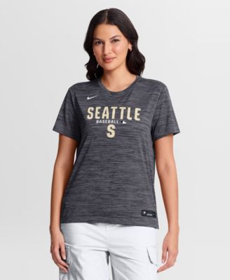 Женская футболка Nike Seattle Mariners Authentic Collection Alternate Logo Velocity Dri-FIT