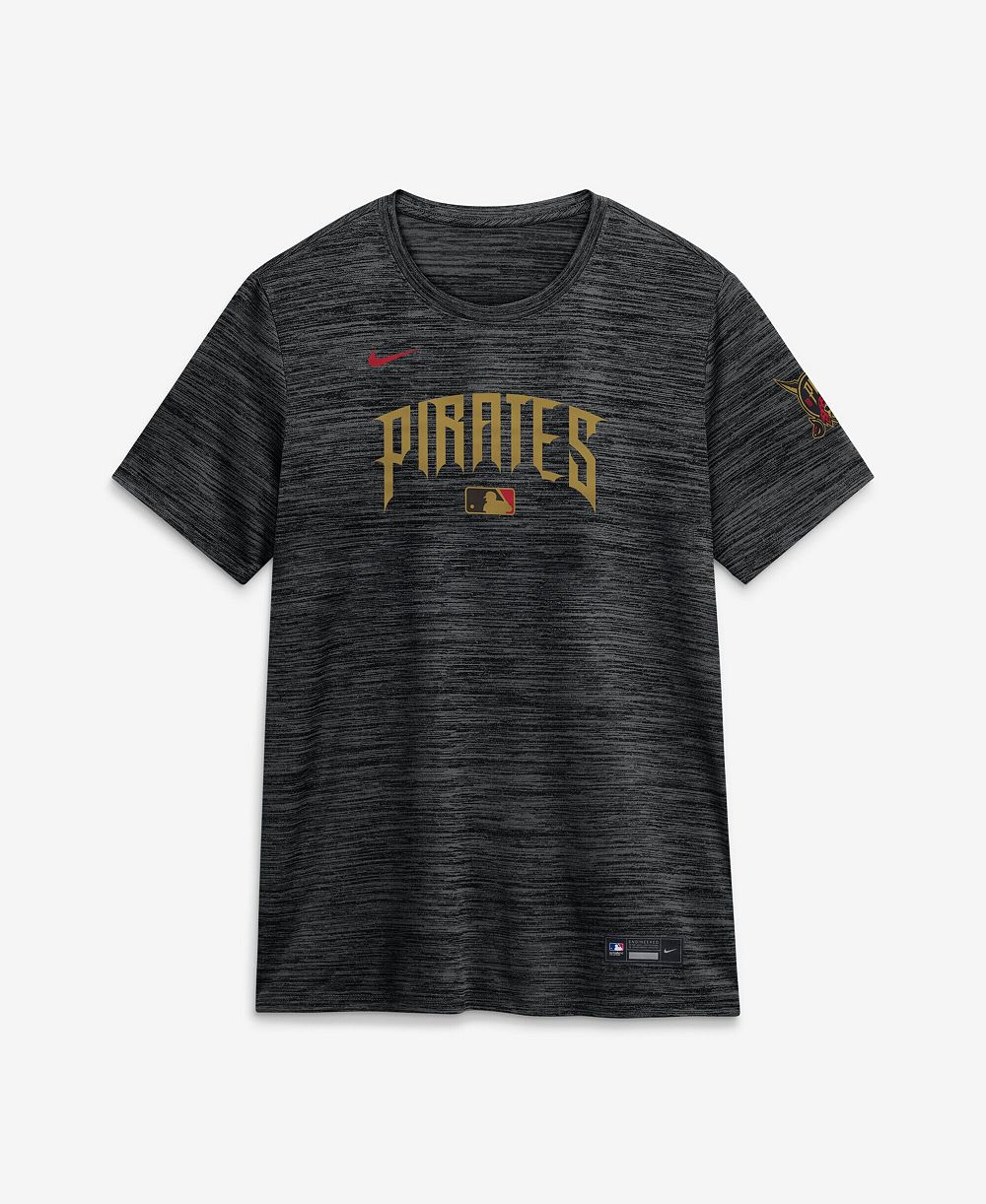 Nike Women's Black Pittsburgh Pirates 2026 City Connect Authentic Collection Velocity Dri-FIT T-Shirt