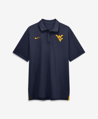 Nike Men's Navy West Virginia Mountaineers 2026 Sideline Tour Dri-FIT Polo Shirt