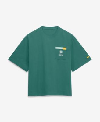 Женская футболка Nike Boston Red Sox City Connect Pocket Boxy