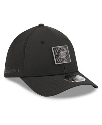 New Era Men's Black Miami Dolphins 2026 NFL Training Camp 39THIRTY Flex Hat
