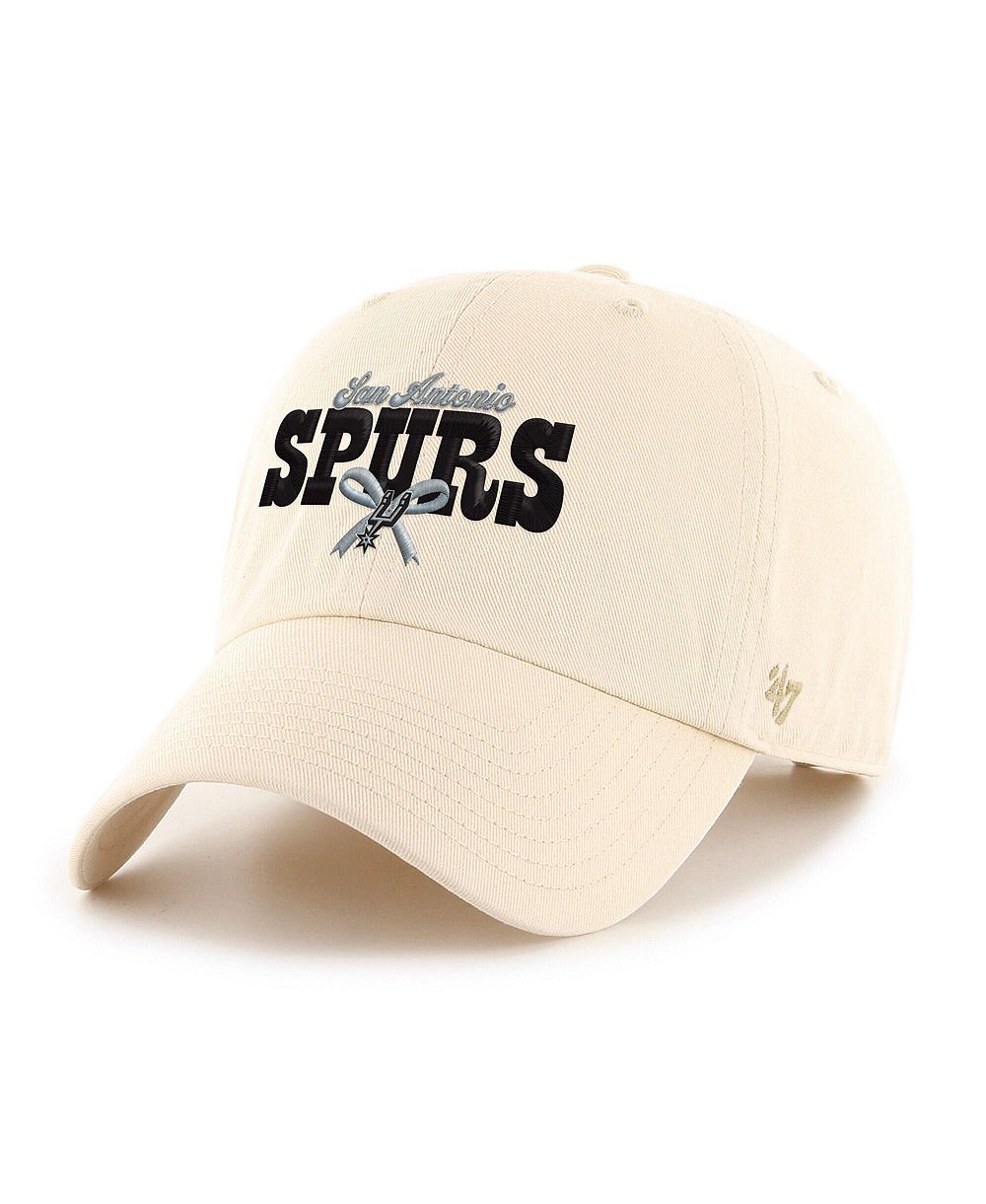 Женская кепка '47 Brand San Antonio Spurs Bow Stack Clean Up Adjustable Natural