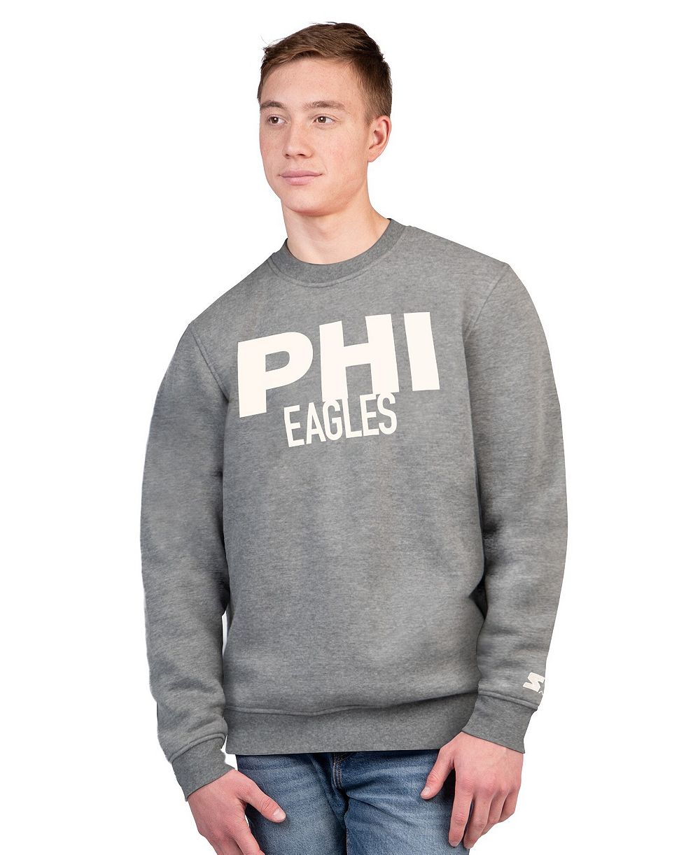 Мужское свитшот Starter Philadelphia Eagles Assist Charcoal
