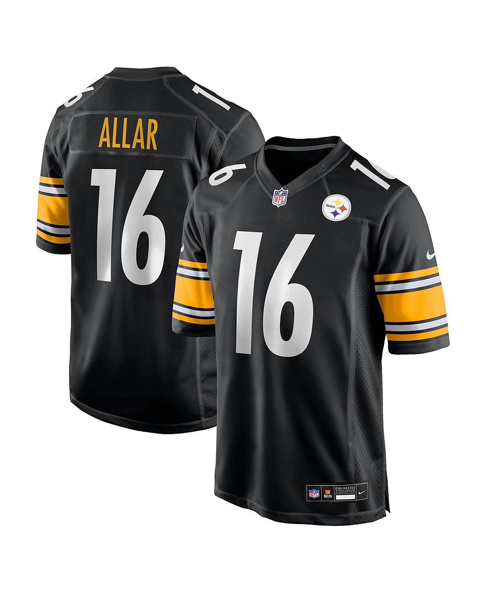 Мужская футбольная джерси Nike Drew Allar Black Pittsburgh Steelers Game Jersey