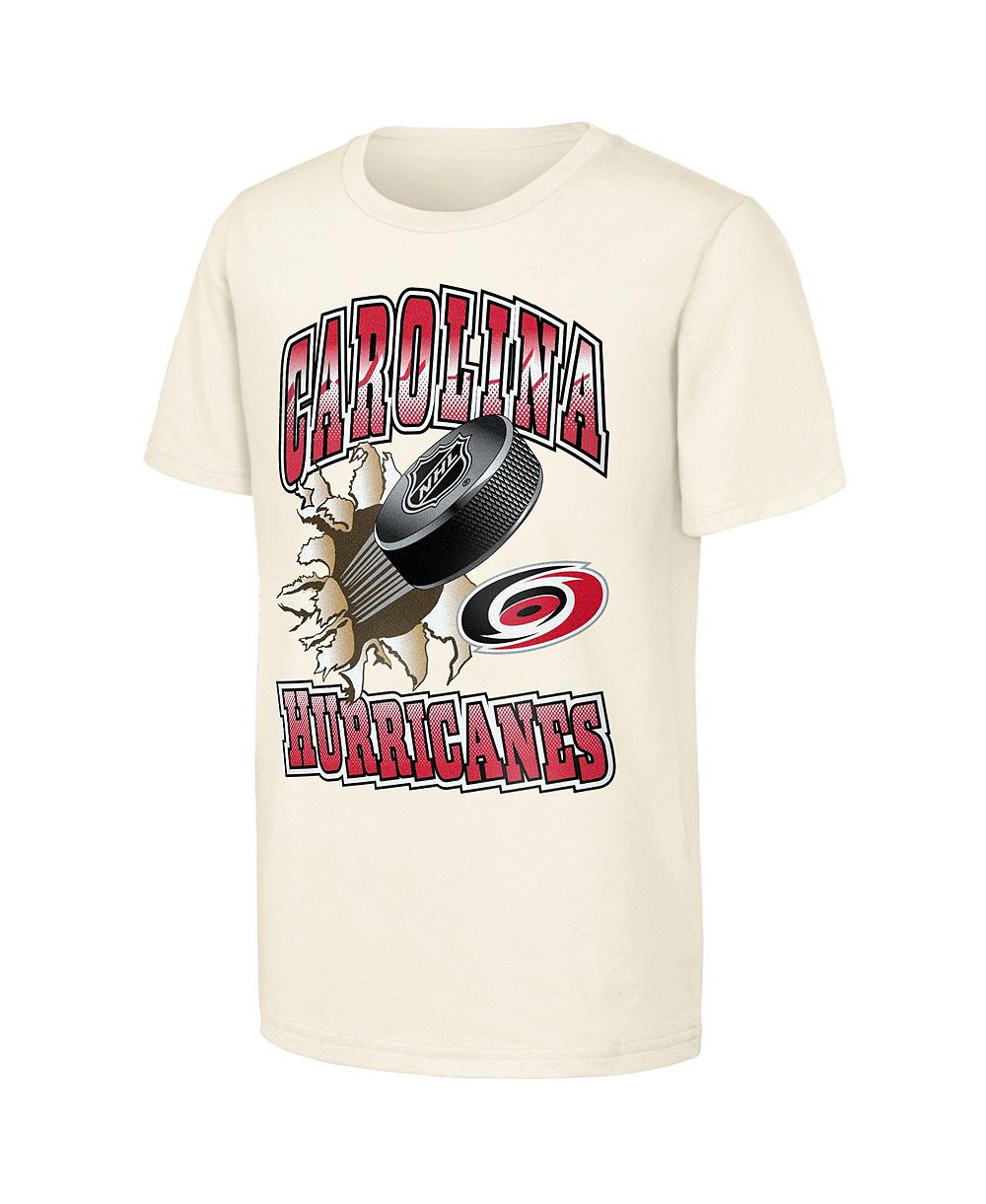Outerstuff Детская футболка Outerstuff Natural Carolina Hurricanes Breakout T-Shirt