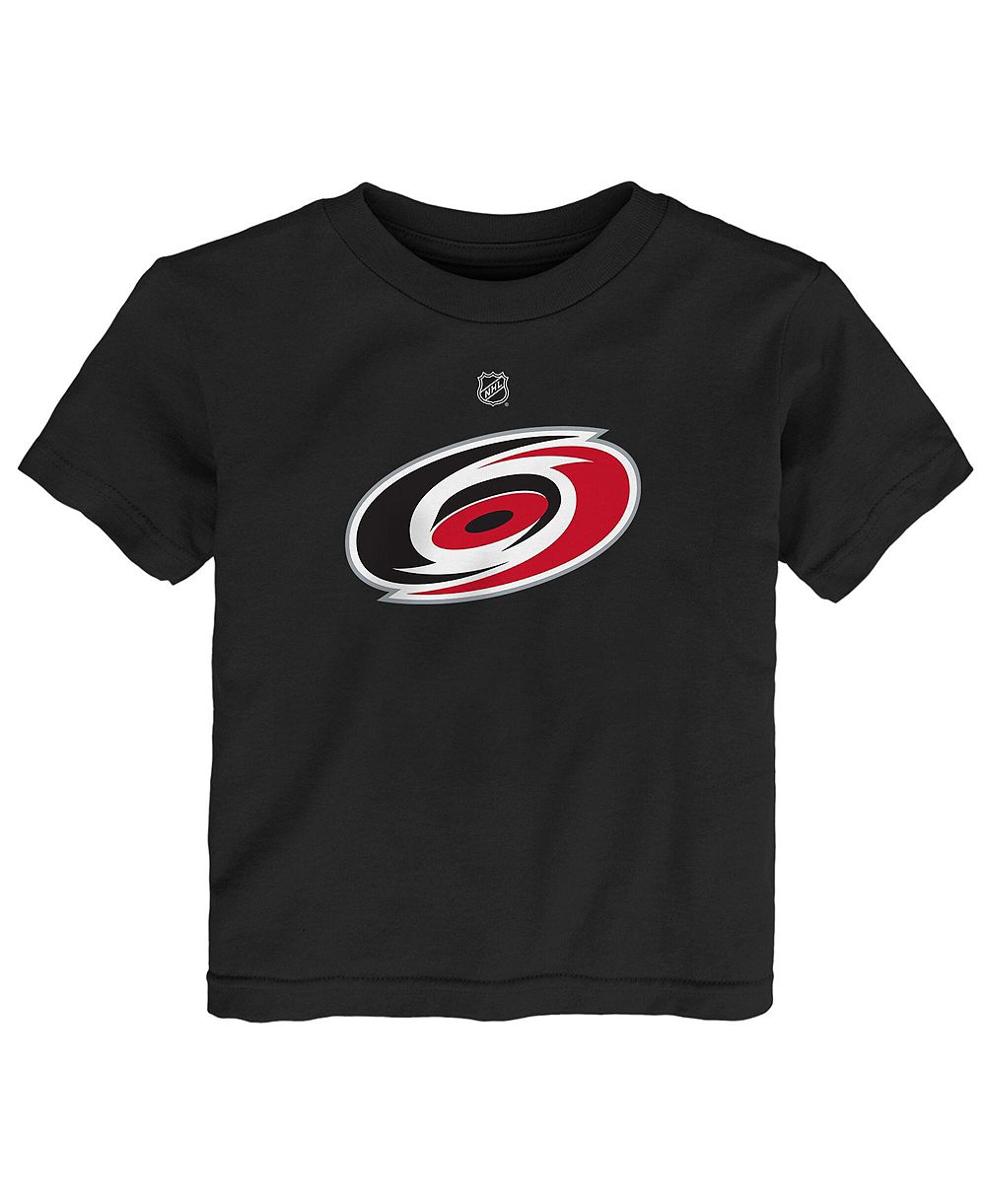 Детская футболка Outerstuff Black Carolina Hurricanes Primary Logo