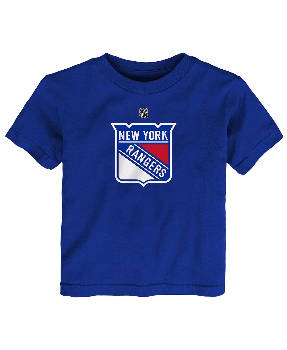 Детская футболка Outerstuff Blue New York Rangers Primary Logo