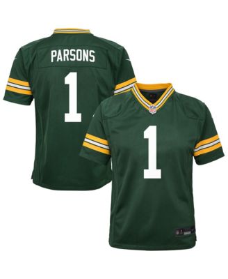 Nike Preschool Micah Parsons Green  Bay Packers Team Game Jersey