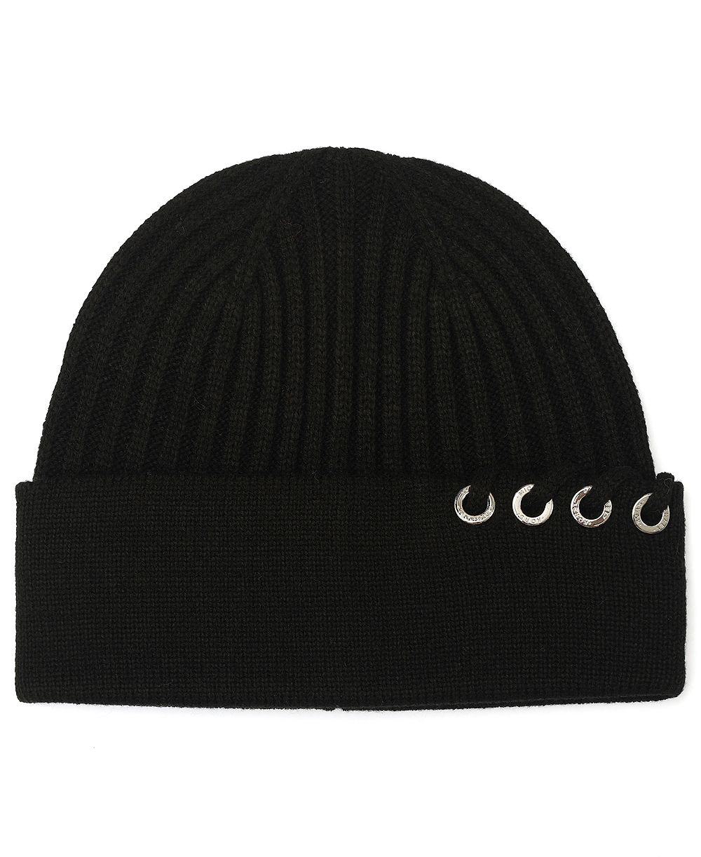 MICHAEL Michael Kors Grommet Lace Cuff Beanie Hat